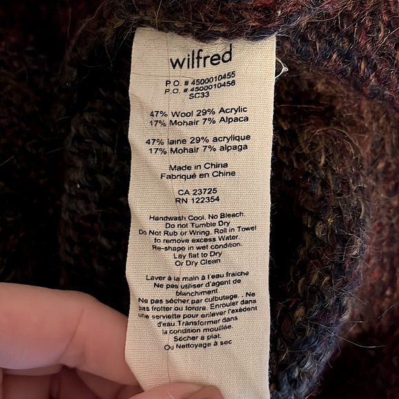 ARITZIA Wilfred Wool Cardigan // Size XS - Picture 7 of 7